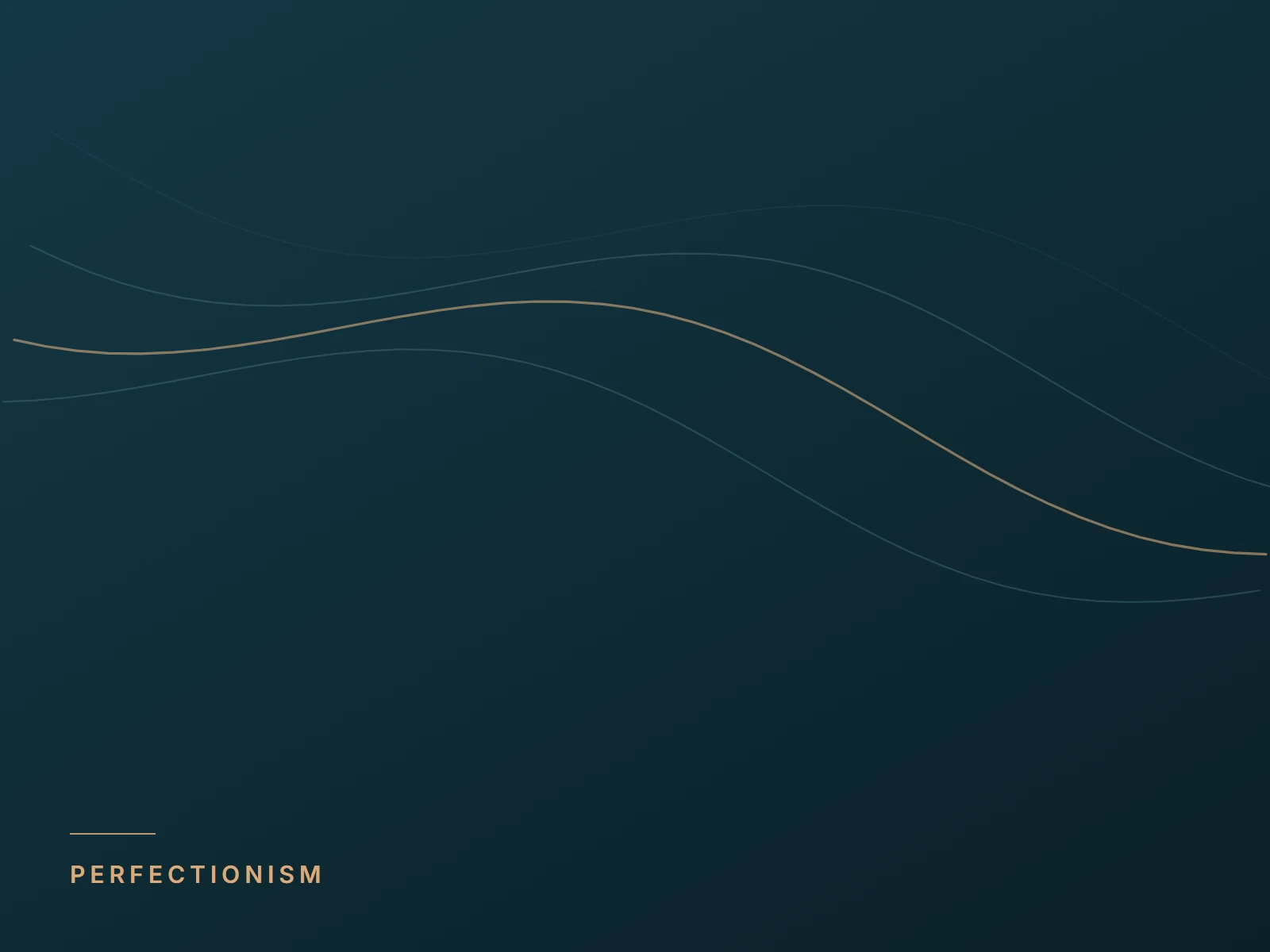 Article cover: the perfectionist's paradox