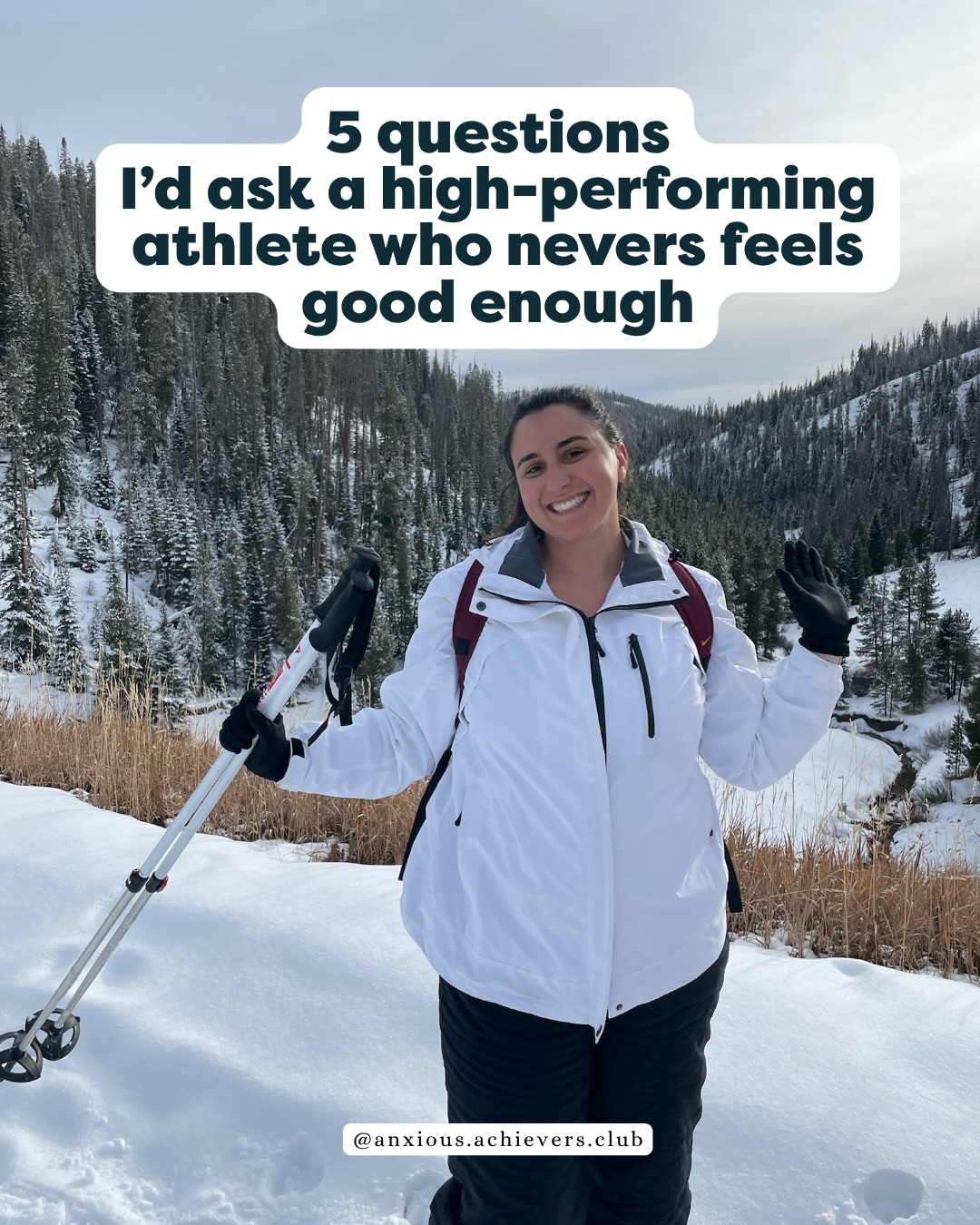High-performing athletes, let’s pause for a moment. 🤍 I want to encourage meaningful personal reflection on your ide...