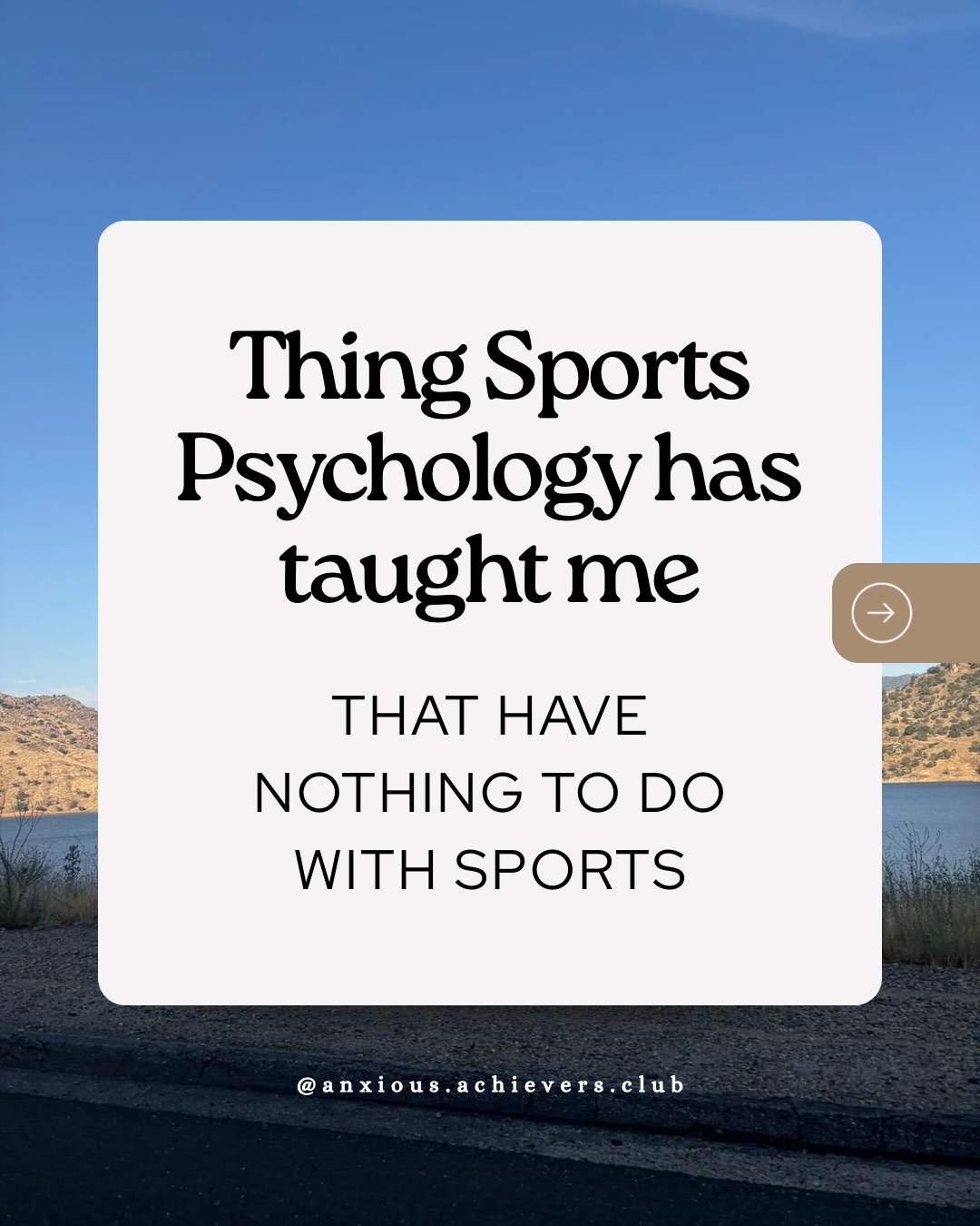 Sports psychology has taught me so much, and I’ve found that some of the most significant lessons I’ve learned have a...